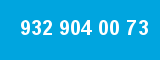 932 904 00 73 932 904 00 73